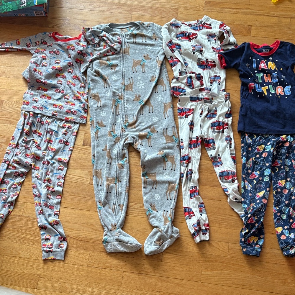Kids Pajama Set with Fun Prints